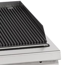 Gas lava grill (18 kW) - cast iron grate