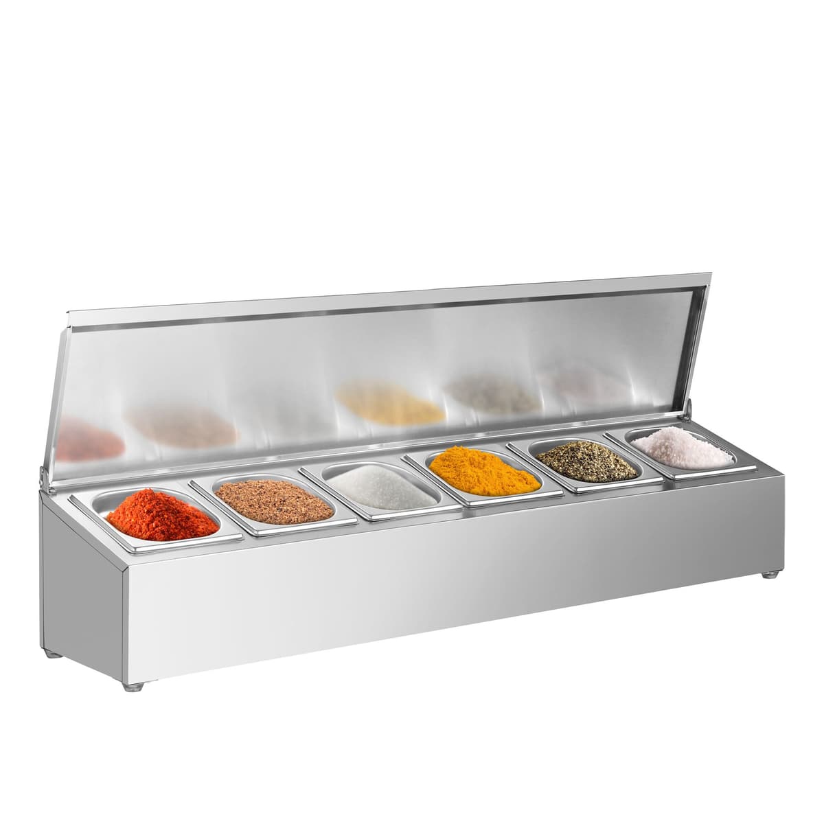 Spice top shelf - 6x GN 1/6	