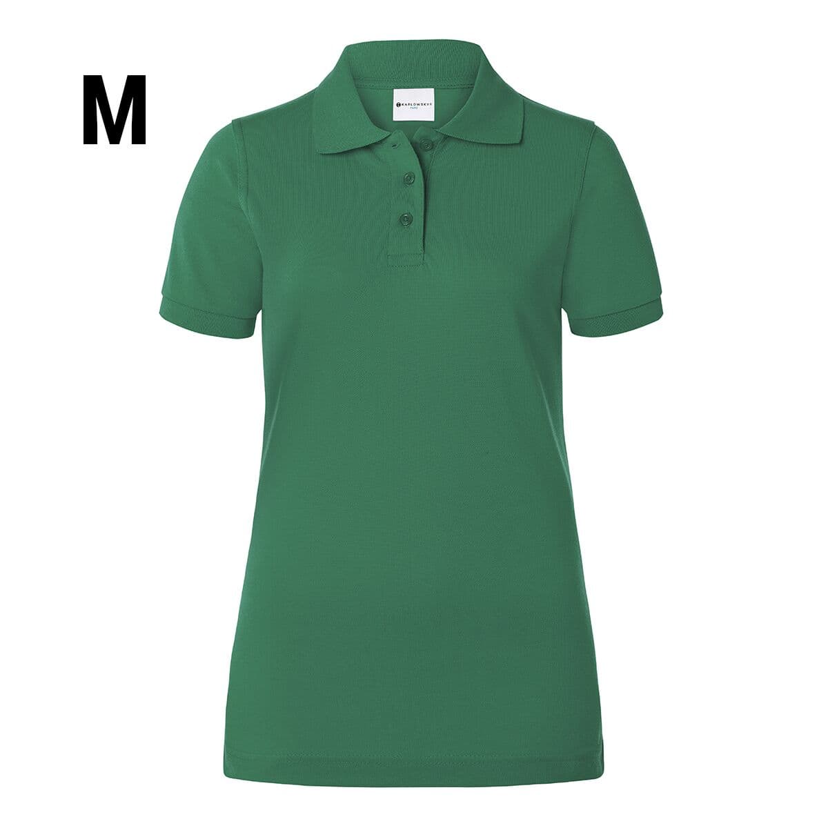 (6 pieces) Karlowsky - Ladies Workwear Poloshirt Basic - Forest Green - Size: M