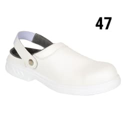 Safety clog Steelite SB - White - Size: 47	