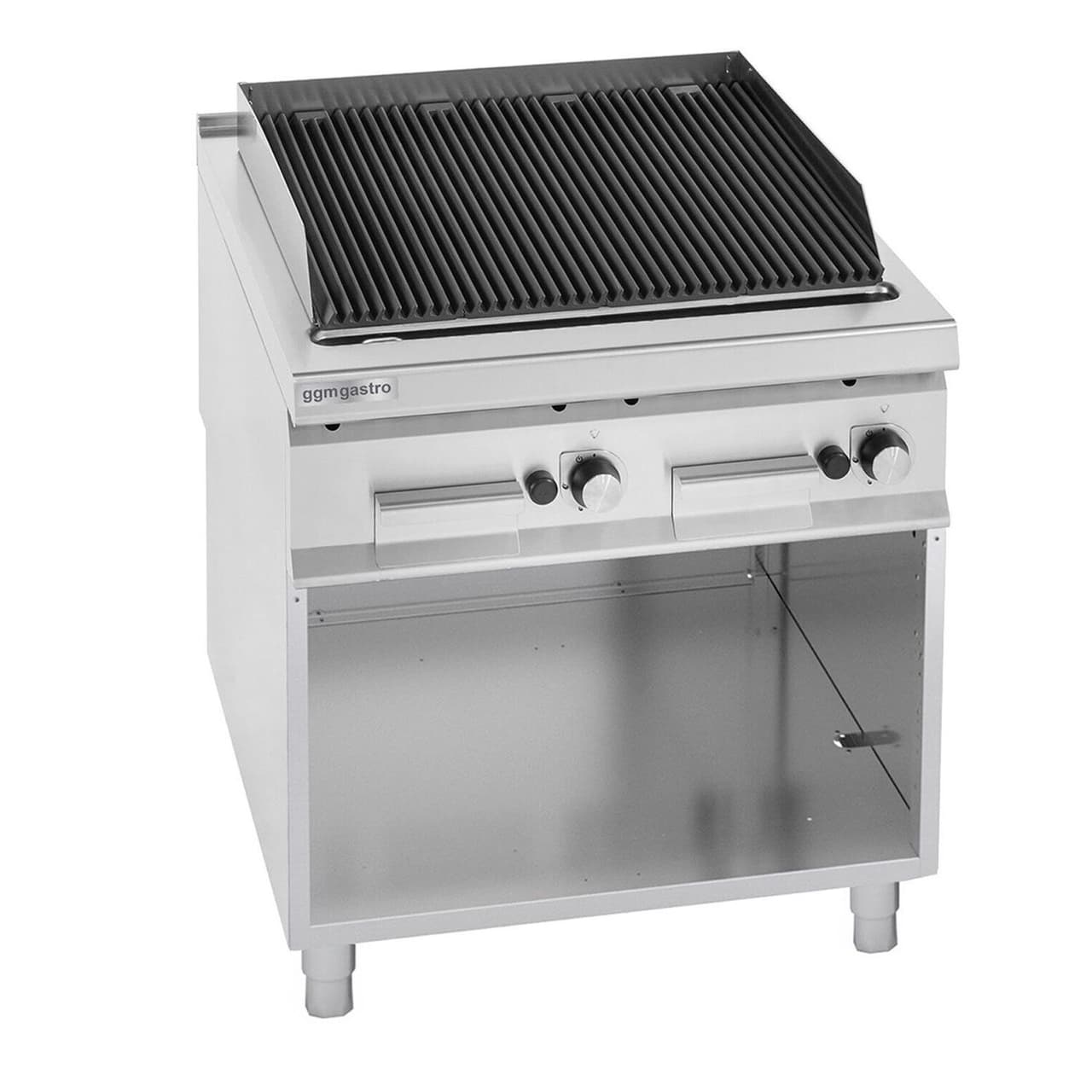 Gas lava grill (18 kW) - cast iron grate