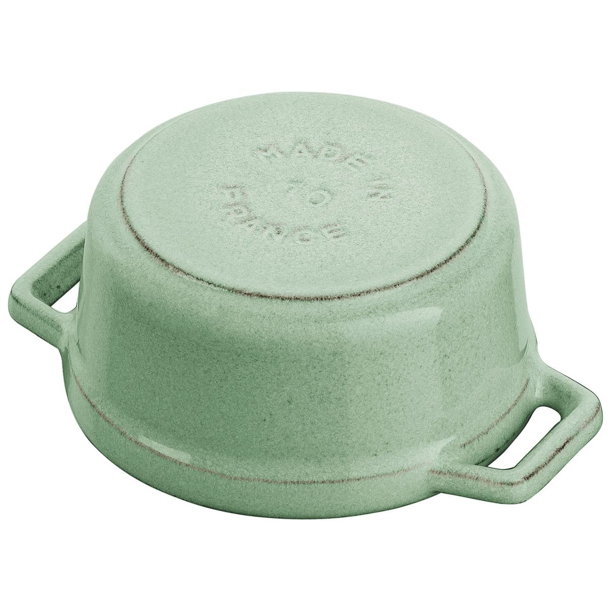 STAUB | LA COCOTTE - mini kokotka - Ø 100 mm - litina - šalvějově zelená