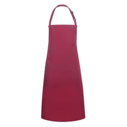 Karlowsky - Bib Apron with Pocket Basic - Bordeaux