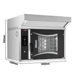 Bakery Electric Convection Oven - Digital - 6x EN 60x40 - incl. bonnet, motor, condenser