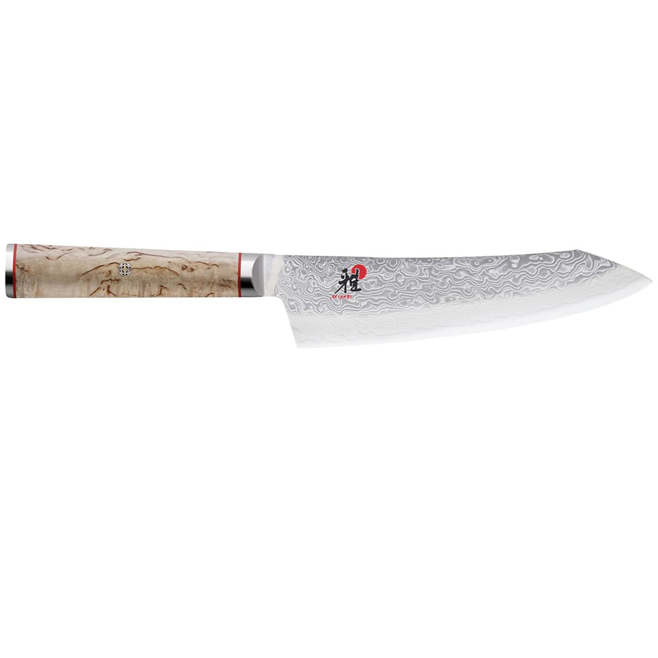 MIYABI | 5000 MCD - Kolébkový nůž Santoku - čepel: 180mm