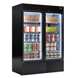 Freezer - 1384mm - 1310 liters - with LED lighting, insulated glass doors & 4 shelves