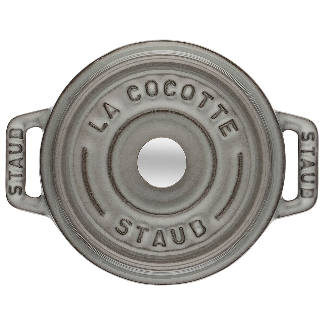 STAUB | LA COCOTTE - mini kokotka - Ø 100 mm - litina - grafitově šedá