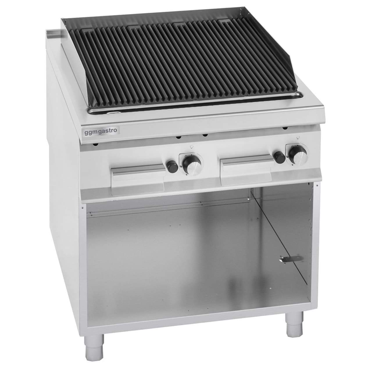 Gas lava grill (18 kW) - cast iron grate