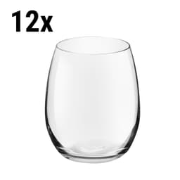 (12 Kusů) Univerzální sklenice na pití - VENICE - 390 ml - transparentní