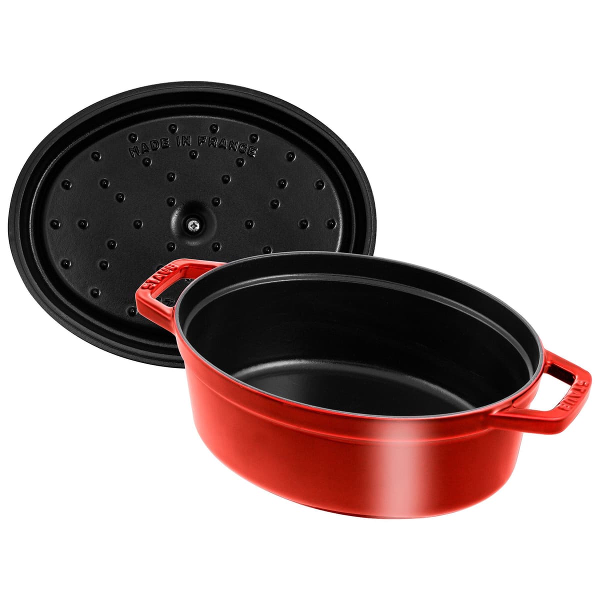 STAUB | LA COCOTTE - kokotka - oválná - 270 mm - litina - třešňově červená