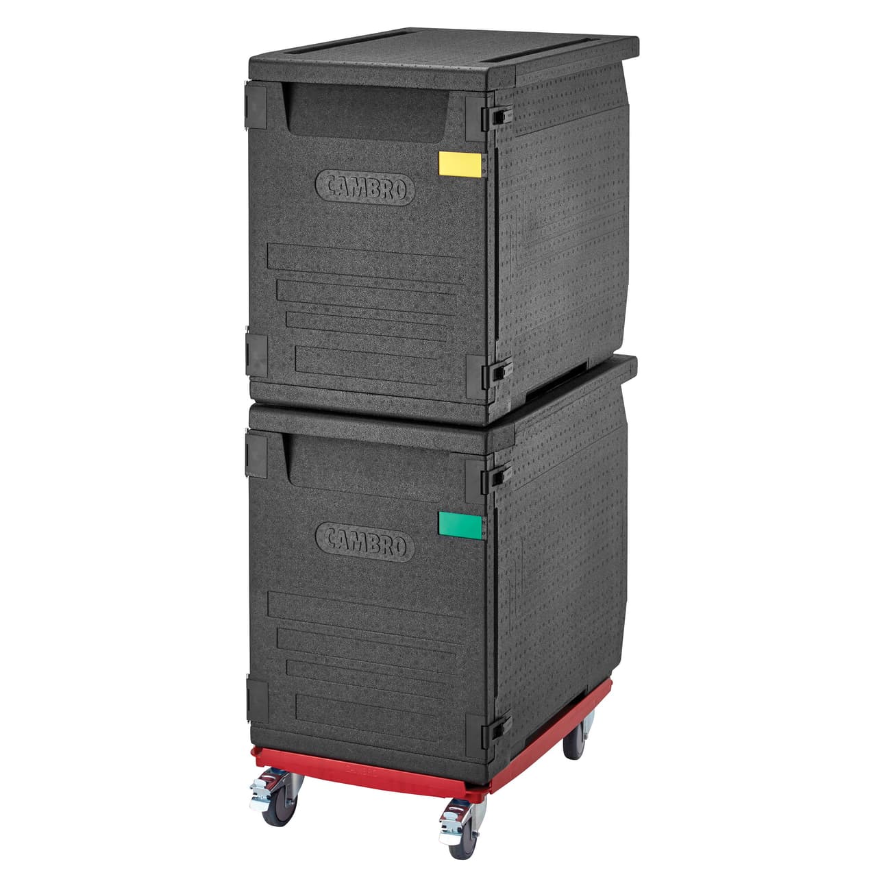 CAMBRO | CAMDOLLY® - Transportwagen - passend für EPP Boxen EN 60x40 - Rot