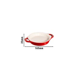 STAUB | CERAMIQUE - Dortová forma - Ø 130mm - keramika - třešňově červená