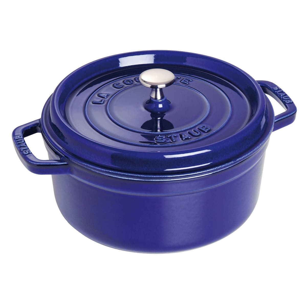 STAUB | LA COCOTTE - kokotka - Ø 260 mm - litina - tmavě modrá