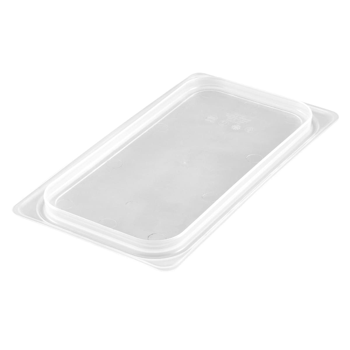 (6 kusů) CAMBRO | CAMWEAR® -polypropylenový GN kryt 1/3 - vzduchotěsný - mléčný