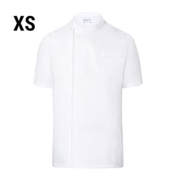 Karlowsky - Short Sleeve Throw Over Cooking Shirt - White - Size: XS