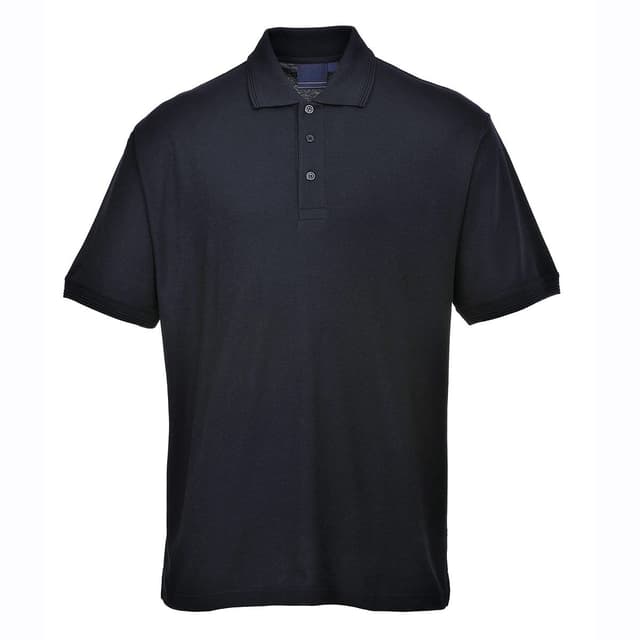 Herren Poloshirt - Schwarz - Größe: XS