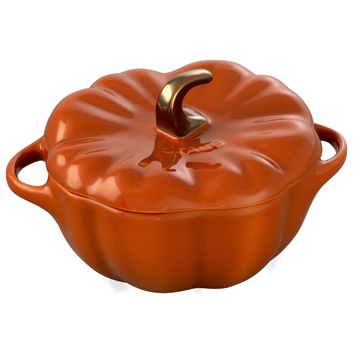 STAUB | CERAMIQUE - kokotka - tvar dýně - Ø 120 mm - keramika - skořice