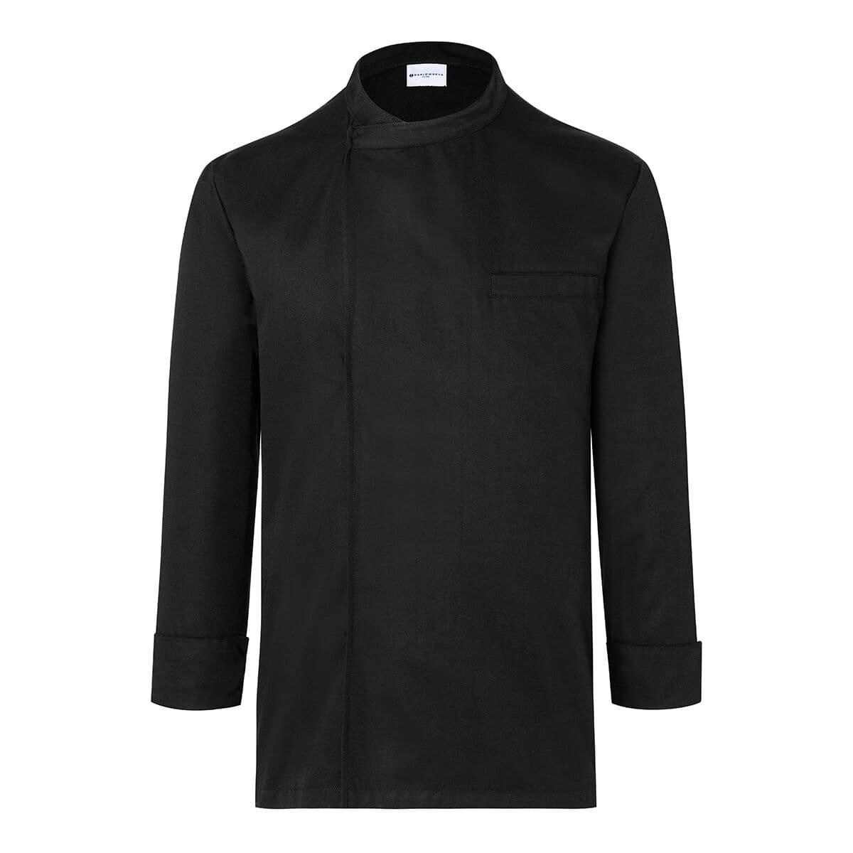 Karlowsky Long Sleeve Throw Over Cooking Shirt - Black - Size: XXL