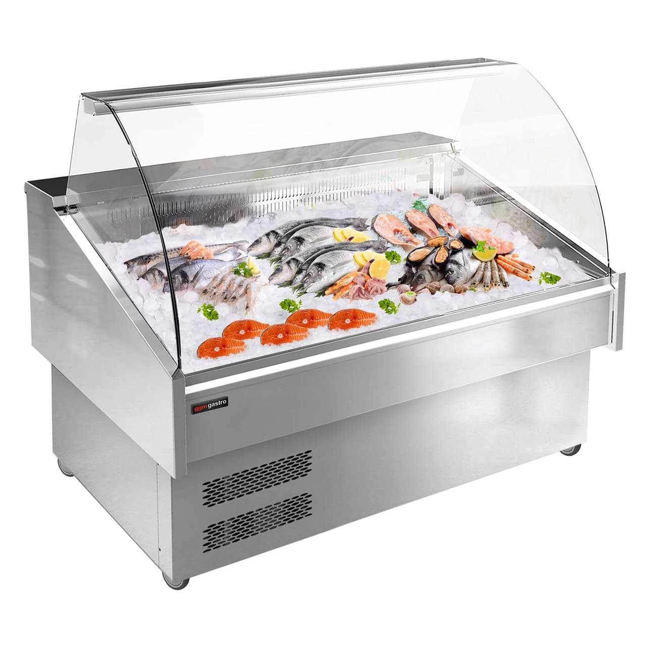 Fischtheke - 1280mm - mit LED-Beleuchtung