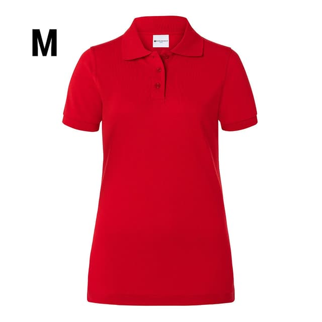 Karlowsky - Ladies Workwear Poloshirt Basic - Red - Size: M