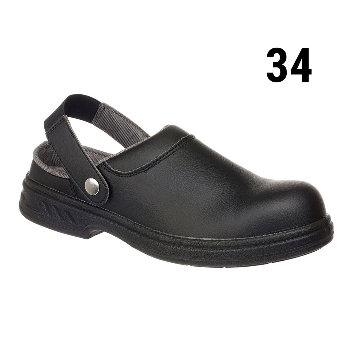 Safety clog Steelite SB - Black - Size: 34