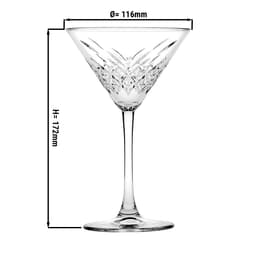 (12 Kusů) Sklenice na Martini Timeless - 0,23L