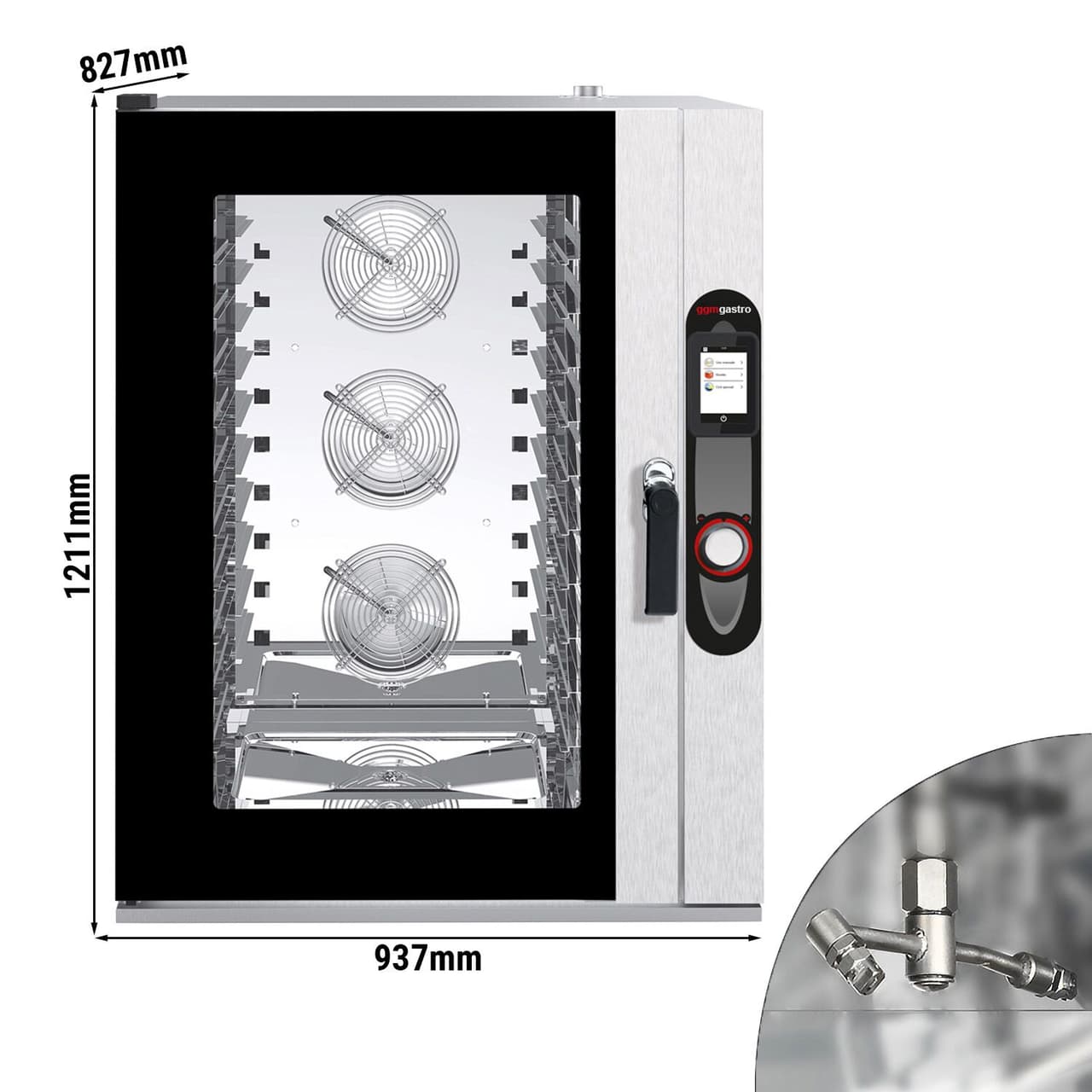 Konvektomat - Touch - 12x GN 1/1 