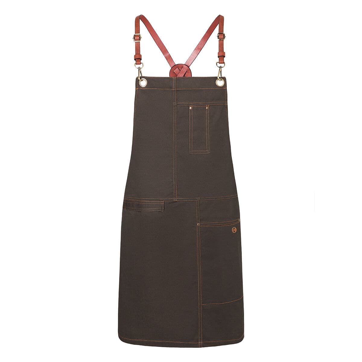 Karlowsky - Bib Apron Urban X-Style - Chocolate