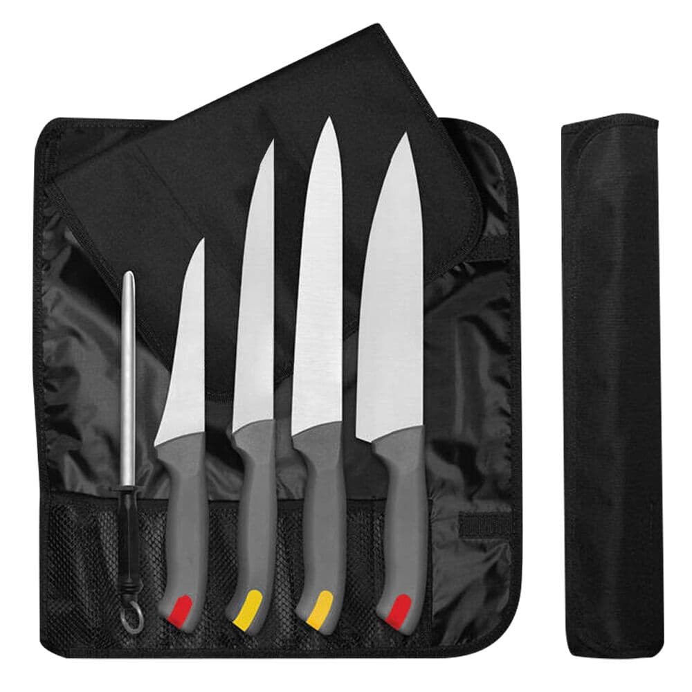 Knife set Gastro with roll bag - 5 pieces