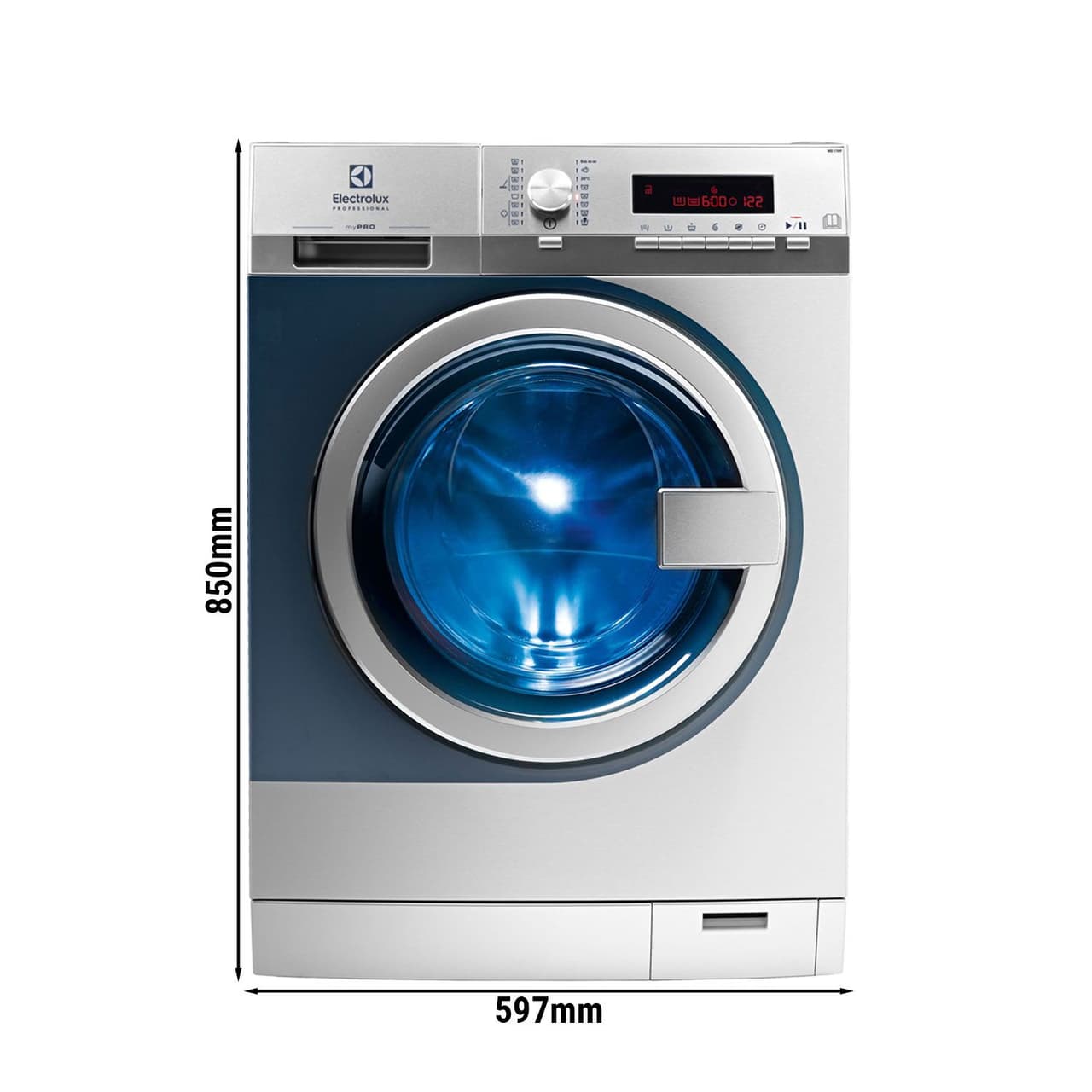 ELECTROLUX | myPRO WE170P - Chytrá profesionální pračka - 8 kg - s vypouštěcím čerpadlem