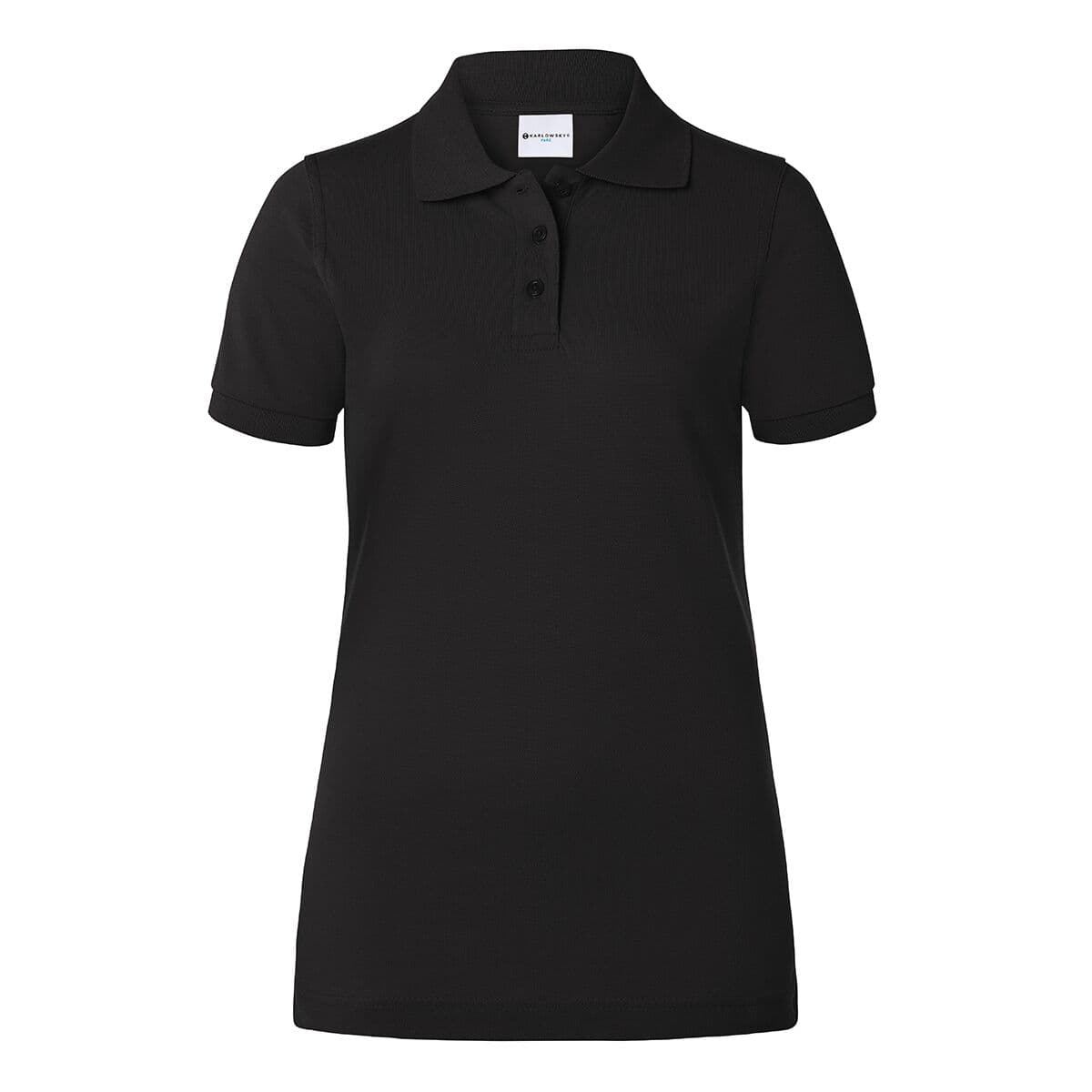 Karlowsky - Ladies Workwear Poloshirt Basic - Black - Size: XS