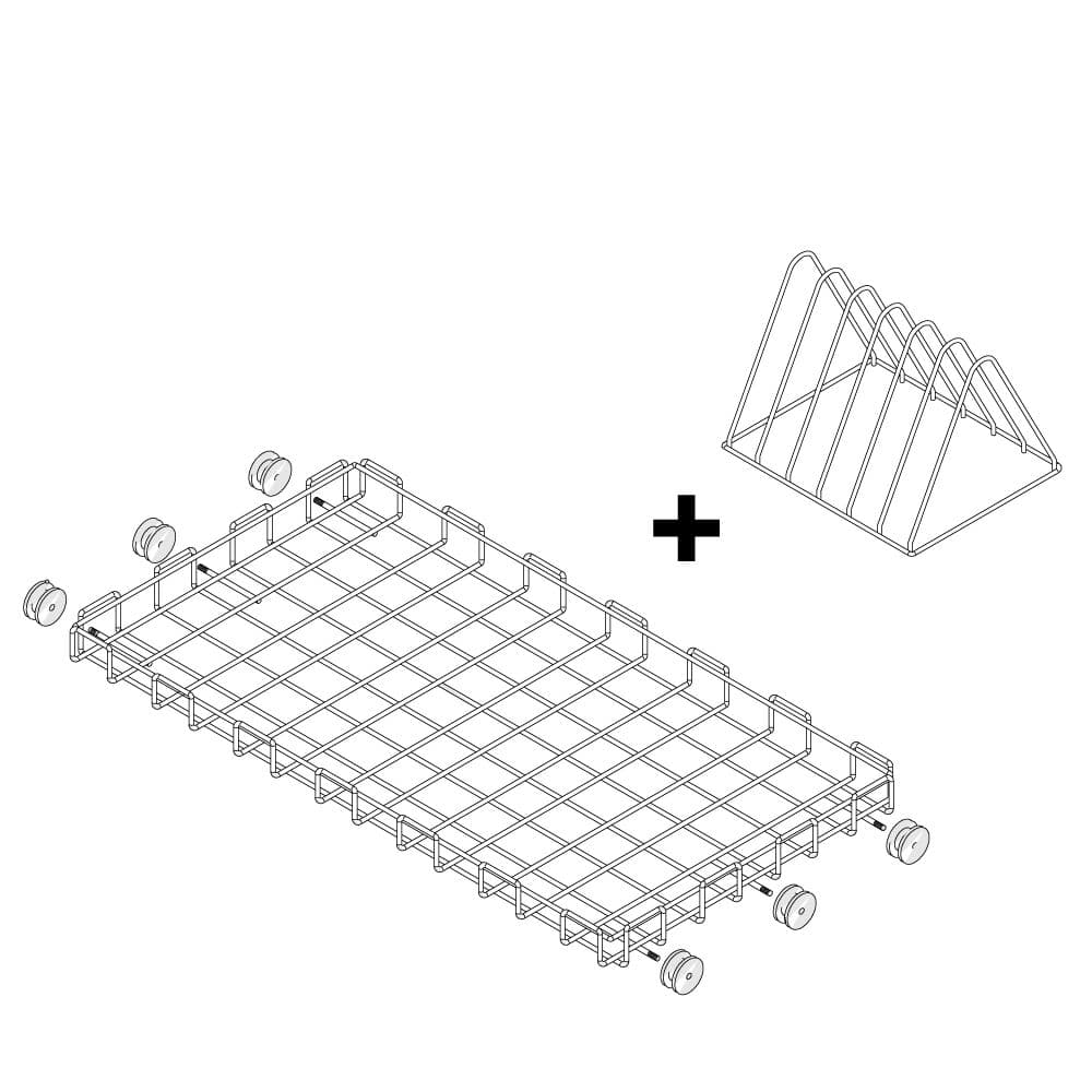 Koš pro myčku na hrnce - 615 x 1150 mm