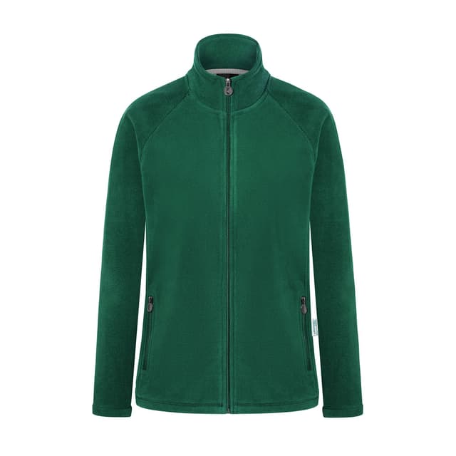 KARLOWSKY | Damen Workwear Fleecejacke Warm-Up - Waldgrün - Größe: XS