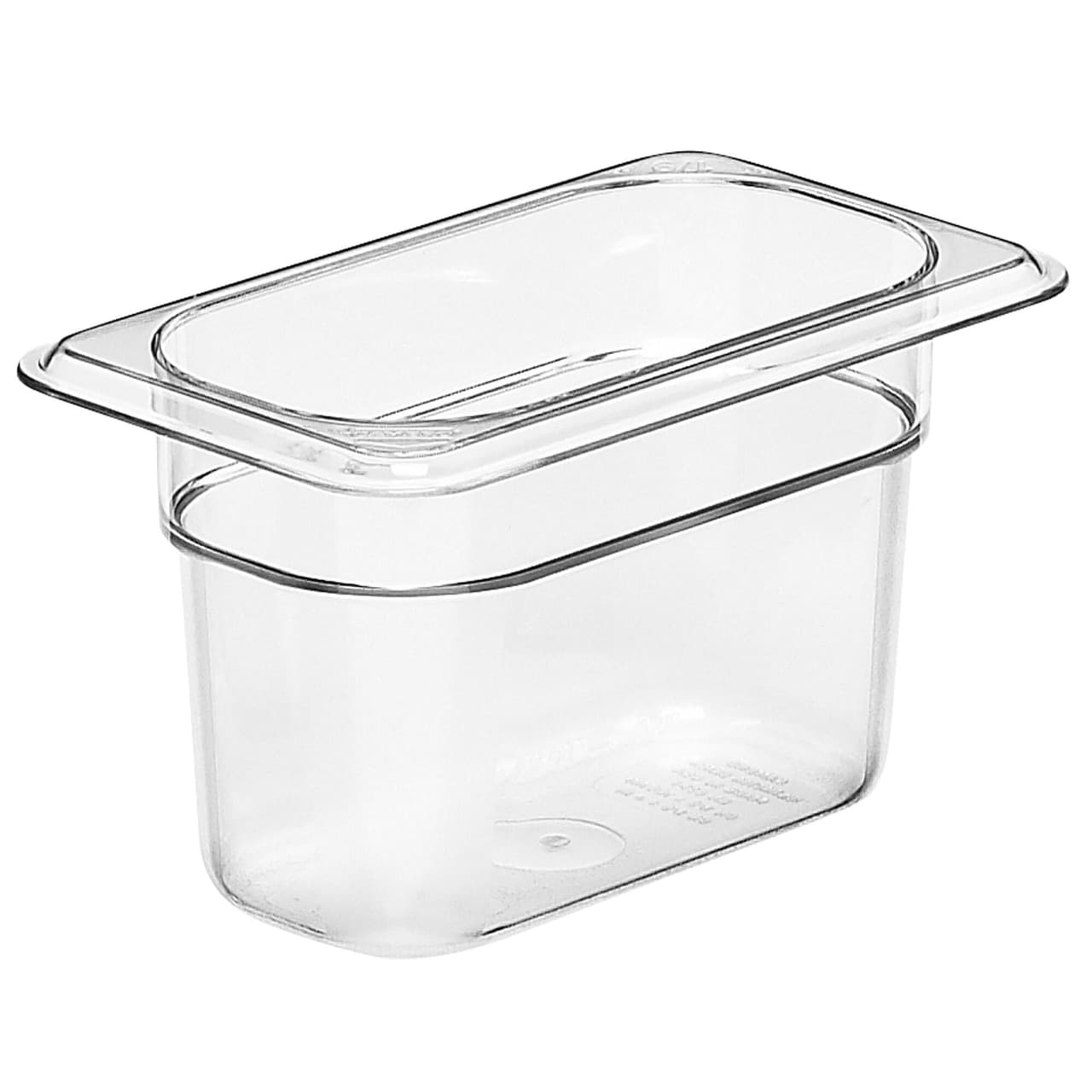 (6 kusů) CAMBRO | Polykarbonátový nádoba Camwear® GN 1/9 - čirá - hloubka 100 mm