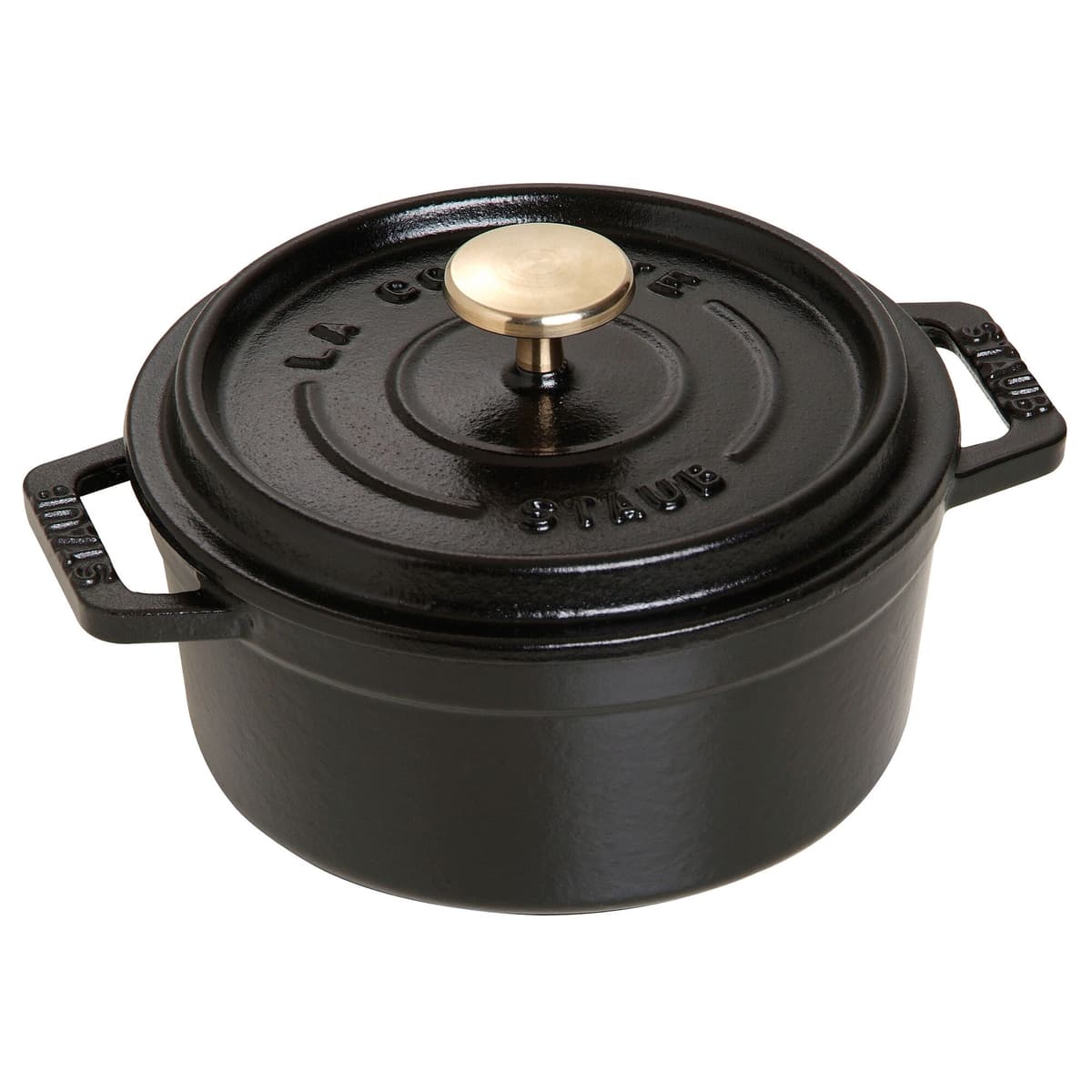 STAUB | LA COCOTTE - kokotka - Ø 120 mm - litina - černá