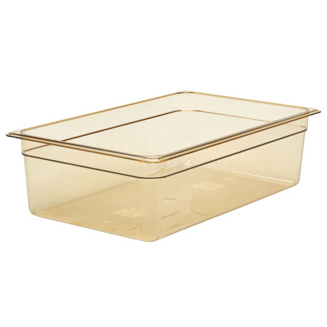 (6 kusů) CAMBRO | H-PAN™ Žáruvzdorné GN nádoby 1/1 - jantar - hloubka 150 mm