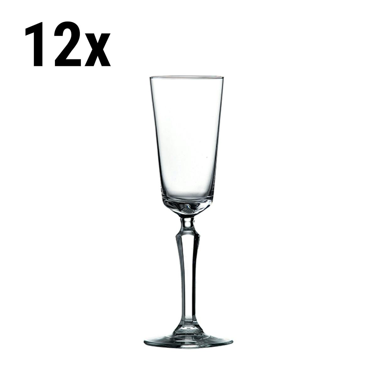 (12 Kusů) SPKSY - Sklenice na šampaňské Spksy - 17,4cl - transparentní