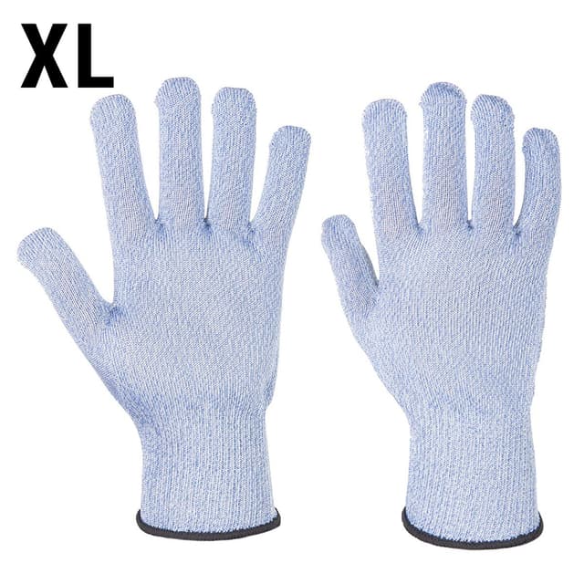 (10 Pair) Sabre-Lite Cut Protection Gloves - Blue - Size: XL