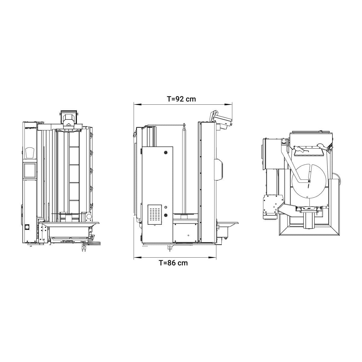 Plynový kebab robot - do max. 95 kg