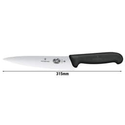 VICTORINOX | FIBROX - Kochmesser mit Wellenschliff - Klinge: 190mm