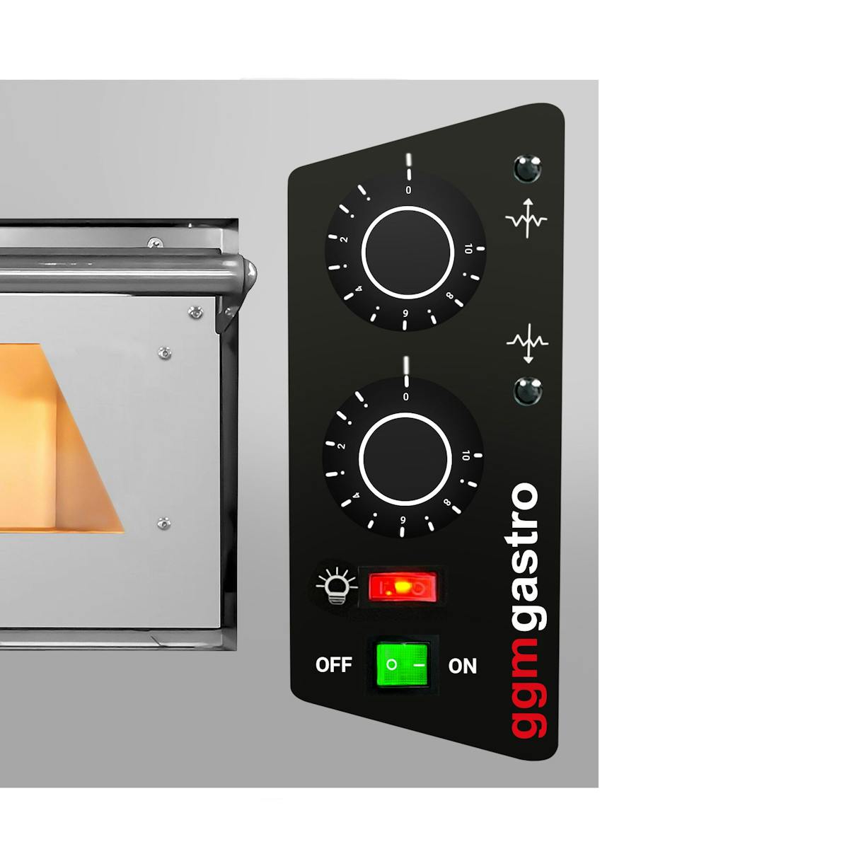 (2 pieces) Electric pizza oven - 1+1x 35cm - Manual