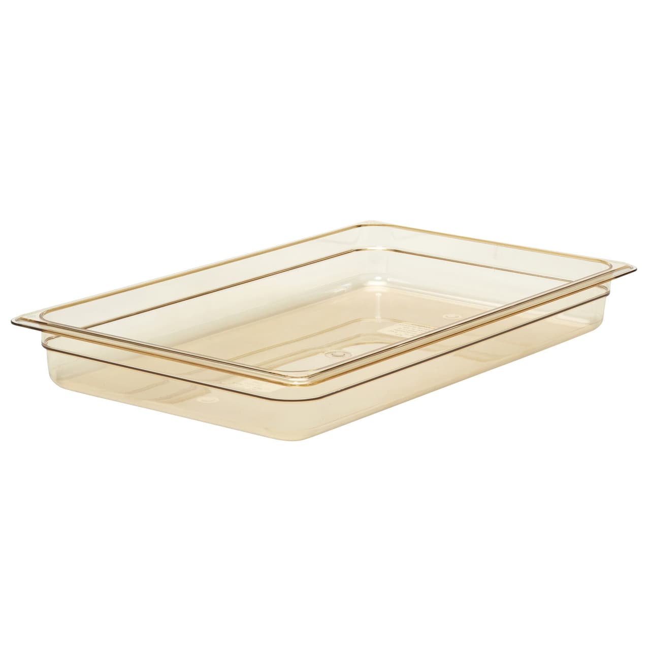 (6 kusů) CAMBRO | H-PAN™ Žáruvzdorné GN nádoby 1/1 - jantar - hloubka 65 mm