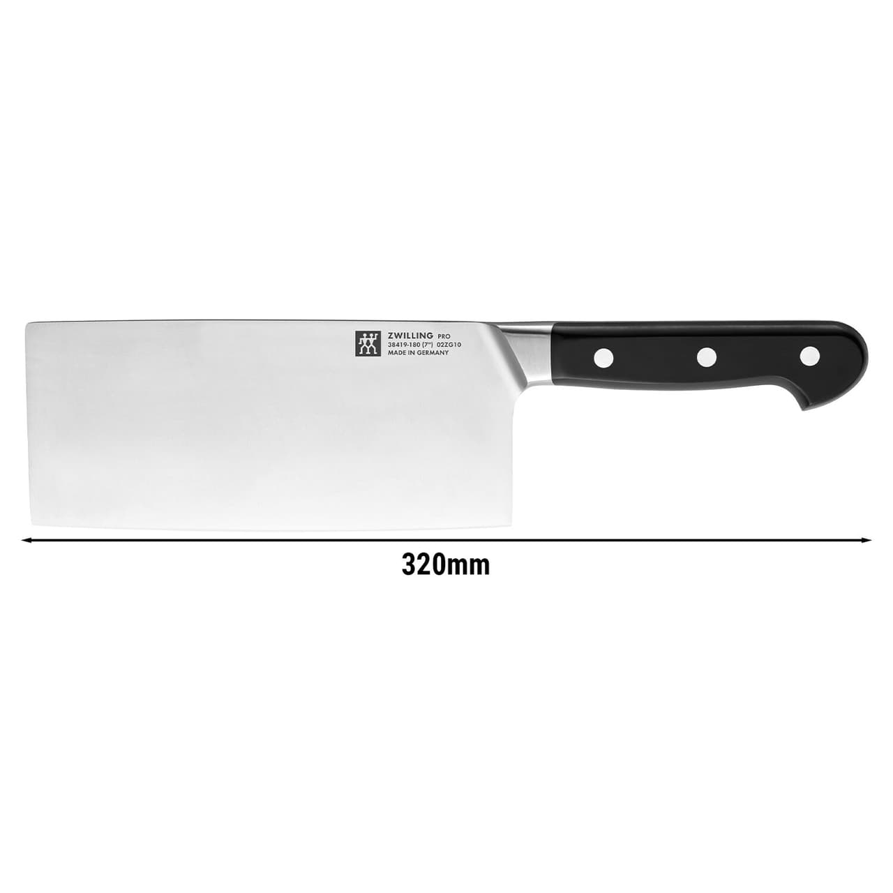 ZWILLING | PRO - Čínský kuchařský nůž - čepel: 180mm