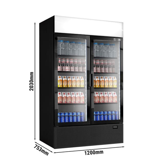 (4 pieces) Beverage refrigerator - 4192 litres (total) - black