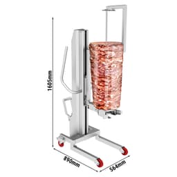 Kebab lift for kebab robots - max. load: 350 kg