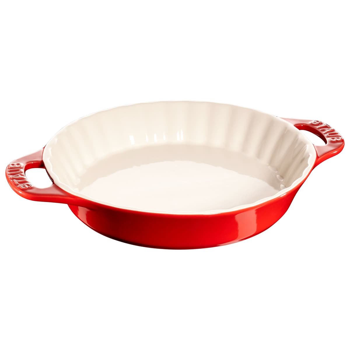 STAUB | CERAMIQUE - Dortová forma - Ø 280mm - keramika - třešňově červená