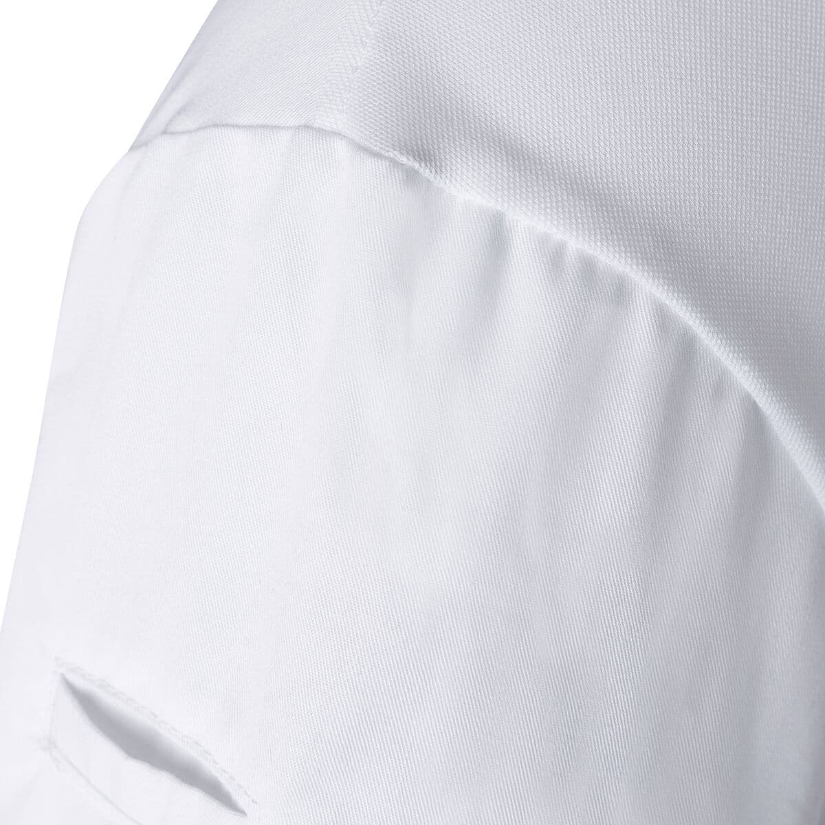 (6 pieces) Karlowsky - Short Sleeve Men's Work Shirt Performance - White - Size: XS