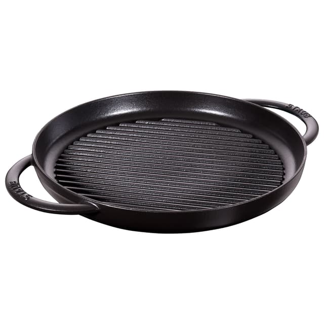 STAUB | GRILL PANS - Pure Gril - Ø 300mm - litina - černý