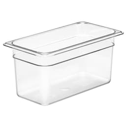 (6 kusů) CAMBRO | CAMWEAR® polykarbonátová nádoba GN 1/3 - čirá - hloubka 150 mm