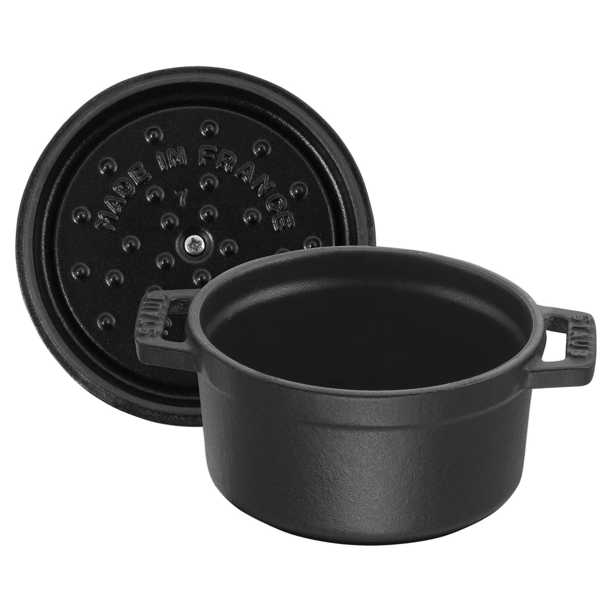 STAUB | LA COCOTTE - kokotka - Ø 120 mm - litina - černá